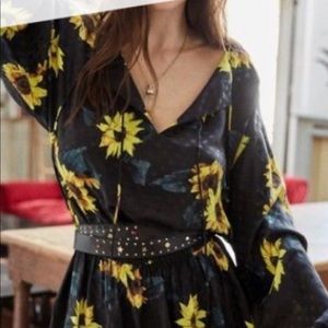 Kooples Sunflower Tunic Dress